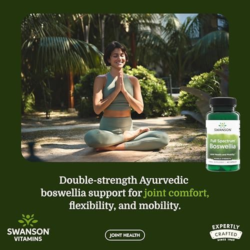 Swanson Double Strength Boswellia Serrata, 800 mg, 60 Capsules - Image 2
