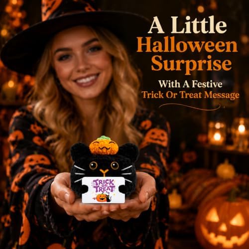 Boo Basket Stuffers for Women, Halloween Black Cat Gifts for Women - Image 5