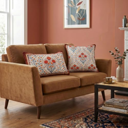 patdrea Designer Velvet Throw Pillow Cover,Set of 2,18"x18"-Moritz B - Image 3