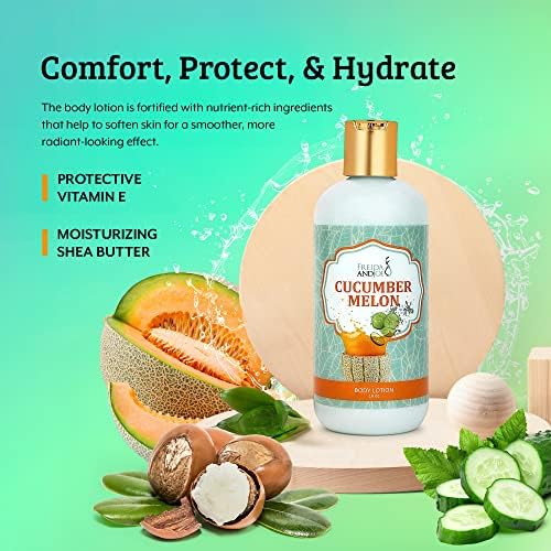 Home Spa Gift 10oz Deep Moisturizing Fragrance Body Lotion & 8 oz. - Image 7