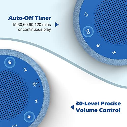 Buffbee Sound Machine & Alarm Clock 2-in-1, Bedroom Sleep Clock, Twilight - Image 5
