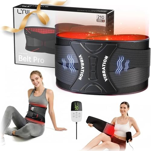 LTW FSA & HSA Eligible Red Light Therapy Belt, 210 LEDs 660/850nm by LTW