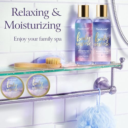 Birthday Gifts for Women, 12 Pcs Luxury Bath Skin Care Shower Bath Set - Image 4