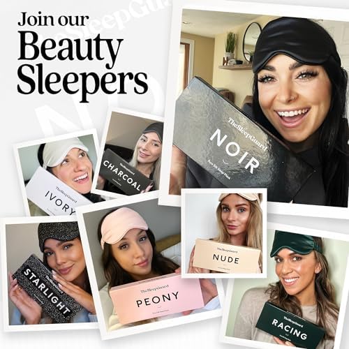 TheSleepGuard Pure Silk Sleep Mask [100% 6A Mulberry Silk, 22 Momme] Light Blocking Travel Essentials. Eye Masks for Sleeping. Black Oeko-Tex Blindfold. Eye Covers for Men & Women - Image 7