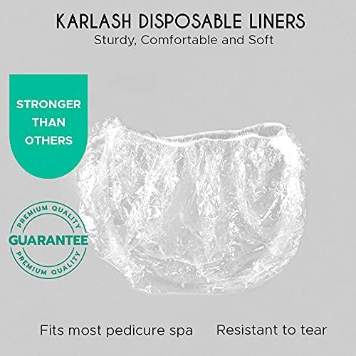 PandaSpa by Karlash Ultra Premium Spa Disposable Liners One Size Fits most Pedicure Spa 500pcs - Image 2
