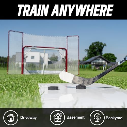 Better Hockey Extreme Pro Shooting Pad - Size 28 x 57 3/16 inches - Simulates the Feel of Real Ice - Easy to Carry - Great for Shooting, Passing and Stickhandling - Weather Proof Coating - Image 3