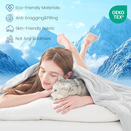 Topcee Cooling Comforter King Size -Cooling Blanket for Hot Sleepers - Image 6