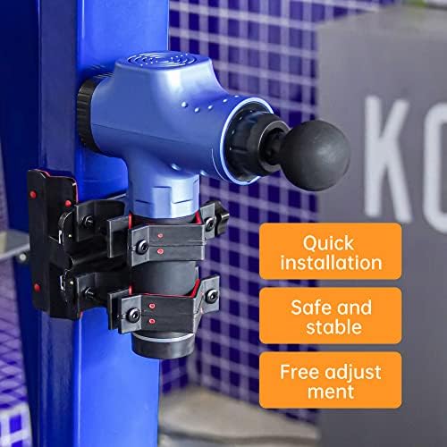 Hand-Free Massage Gun Holder for Back, Percussive Muscle Massage Gun Mount for Self-Massage， Compatible with Most Massage Guns, for Hard to Reach Areas, Mechanical Structure adapts to Most venues - Image 3