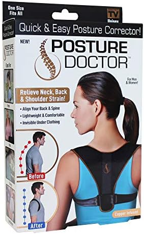 Ontel Posture Doctor Quick & Easy Posture Corrector, Adult, Pack of 1 by Ontel