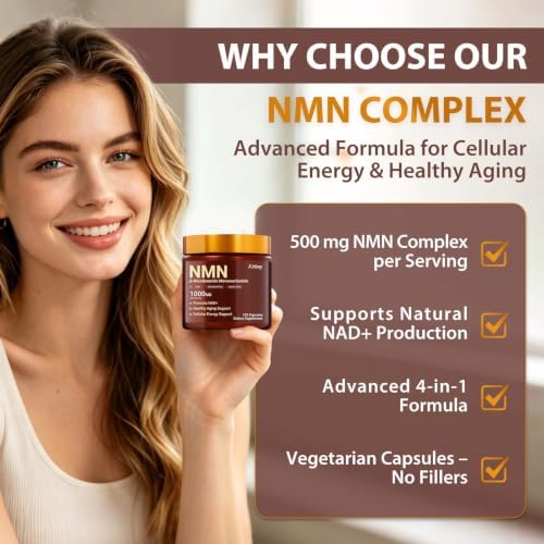 Airboy NMN Supplement 1000mg, 4-in-1 NAD+ Supplement - Image 6