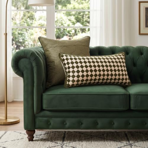 patdrea Designer Velvet Throw Pillow Cover,Set of 2,12"x20"-BrigittaC - Image 3