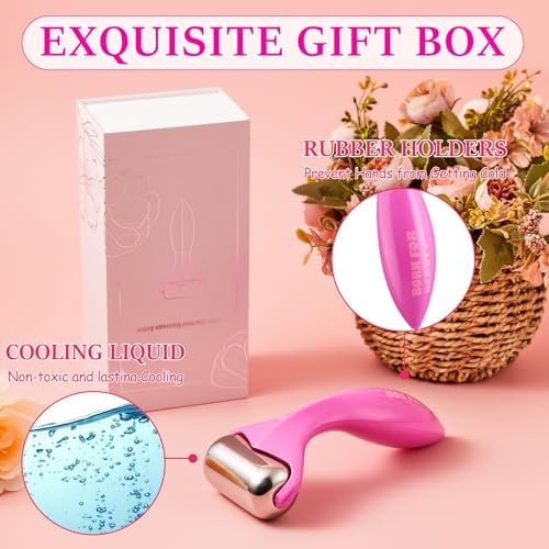 360° Rotating Ice Roller for Face,Cooling Face Rollers for Women - Image 6