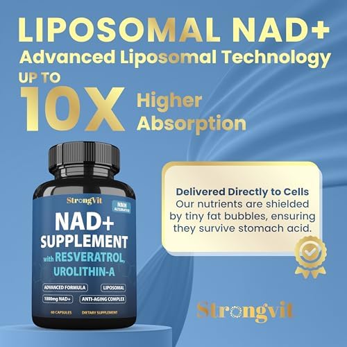 NAD Resveratrol Supplement for Women & Men. Support Cellular Health, Energy - Image 3