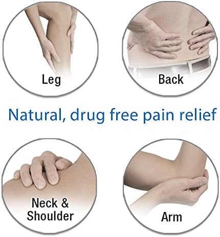 AccuRelief Complete 3-in-1 TENS Unit, EMS, Massager Device - Pain Relief Electric Muscle Stimulator with 4 Electrodes for Neck, Back, and Full Body - Image 3