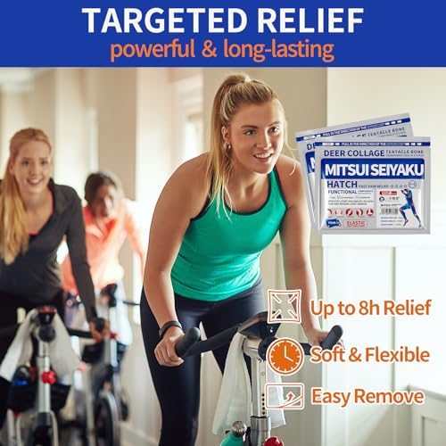 12 Count DRMITSUI Pain Relief Patch for Back, Neck, Shoulder and Knee Discomfort, Up to 8 Hour Comfort, Flexible Patch for Muscle and Joint Soreness - Image 5