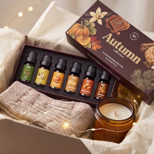 Lagunamoon Fall Essential Oils Set for Diffuser for Home 6 x 10ml - Image 4