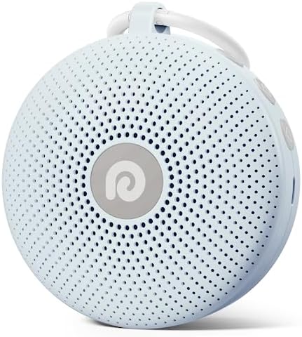 Dreamegg White Noise Machine - Portable Sound Machine for Baby Adult, Features Powerful Battery, 21 Soothing Sound, Noise Canceling for Office & Sleeping, Sound Therapy for Home, Travel(2Light Blue) by Dreamegg