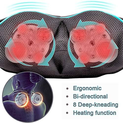 Mo Cuishle Shiatsu Neck Massager for Pain Relief Deep Tissue, Gifts for Men - Image 3