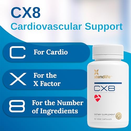 Xtendlife CX8 Heart Health Supplement, 30 Day Supply - Image 2