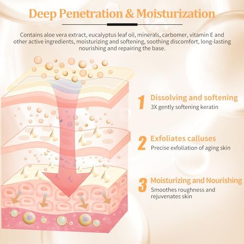 Foot Pedicure Spa Set,Foot Soak Spa Home Pedicure Kit with Bath Salt, Moisturizing Foot Scrub Cream Lotion, Foot Care for Dead Skin, Dry Cracked Feet, Make Baby Soft Feet, 3 Set - Image 4