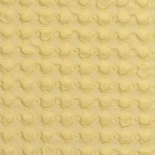 100% Fine Cotton Blanket Luxurious Weave Stylish Design Soft and Comfortable All Season Warmth, Full/Queen, Waffle Weave Lemon (Pack of 6) - Image 4