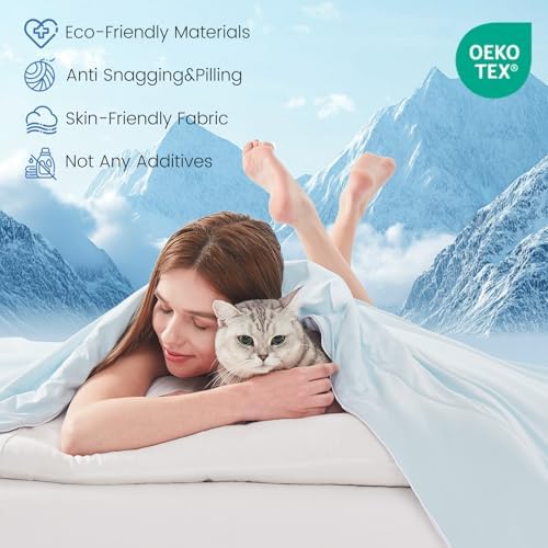 Topcee Cooling Comforter Queen Size -Cooling Blanket for Hot Sleepers - Image 6