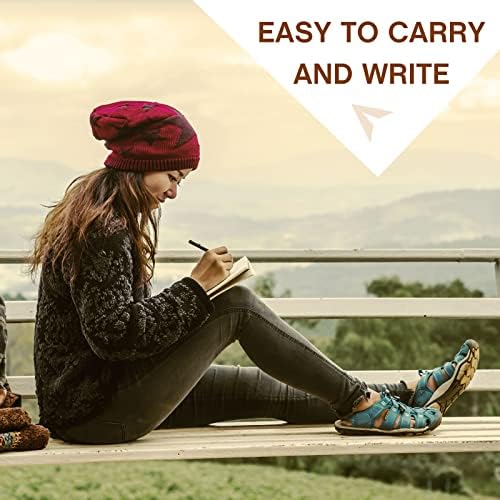 Sabary 8 Pcs Standard Size Refillable Leather Journal Bulk, Classic Color - Image 6