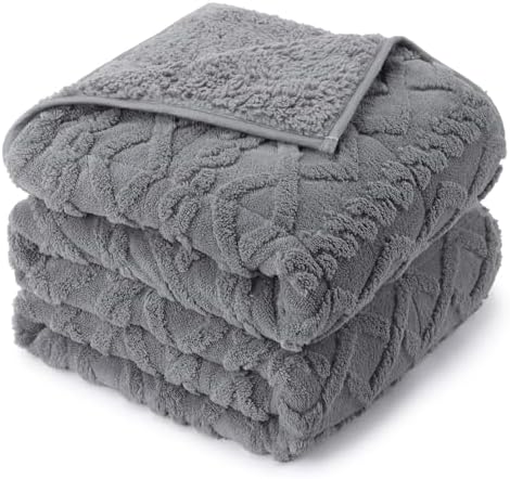 Drewin Weighted Blanket Twin Size for Adults 12lbs,Grey,48 x 72 inches by Home