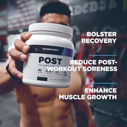 Transparent Labs Post - Post-Workout Recovery Muscle Builder with L-Glutamine, Beta-Alanine and BetaPure Betaine Anhydrous for Muscle Recovery and Muscle Building - 30 Servings, Black Cherry - Image 5