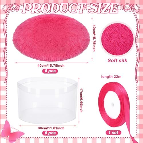 Hunnmingre 18 Pcs Foot Spa Kit for Girls, Rose Red - Image 2