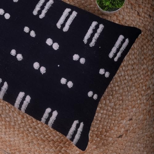 Trade Star 100% Cotton Pillow Covers Oblong Ethnic Sofa Decor Pillow Case Throw Pillow Case Decorative Rustic Cushion Case Farmhouse Authentic Tribal Accent Decor Cushion Cover for Bed (12x24 Inches) - Image 3