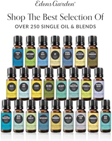 Edens Garden Top Essential Oil Blends Sampler 18 Set – 100% Pure Therapeutic Grade, Natural, Undiluted Aromatherapy Scents for Diffusers & Humidifiers – Wellness Gift for Men & Women, .92 ml/ 18 Pack - Image 2