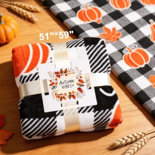 Fall Gifts for Women, Orange Halloween Boo Basket Stuffers, Pumpkin Gifts - Image 4