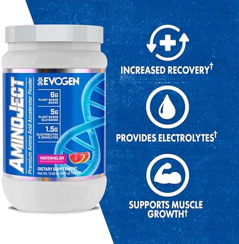 Evogen AminoJect Recovery Formula | Watermelon | 30 Servings - Image 2