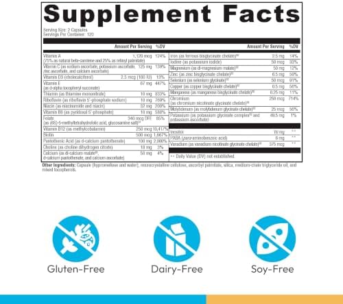 XYMOGEN ActivNutrients, 240 Count - Image 2