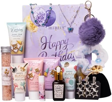 Advent Calendar Lavender Spa Gift Set for Teens Girls Women by HITREES
