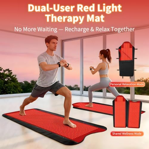 Full Body Red Light Therapy Mat with 3207 LEDs, 74.8" x 36" - Image 3