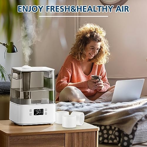 16-Pack Top Fill Humidifier Filters for LEVOIT Classic160,Dual150,LV600S - Image 5