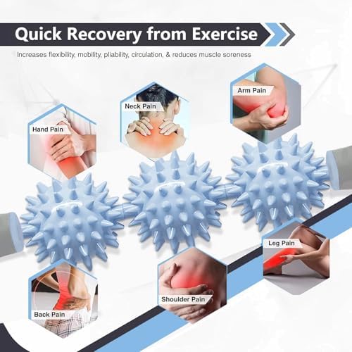 Lipo Roller Lymphatic Massager - Lipo Massager for Post-Surgery Recovery & Muscle Relief (Light Blue) - Image 3