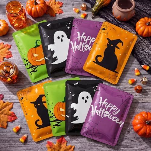 Batiyeer 8 Pcs Halloween Facial Mask Gift, Spooky Basket Stuffer for Women - Image 4