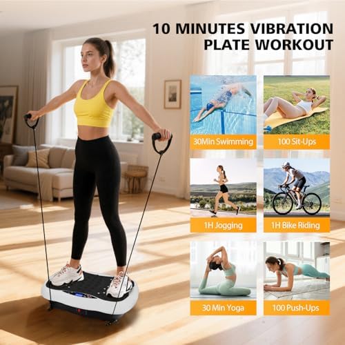 Vibration Plate Exercise Machine for Whole Body Lymphatic Drainage - Image 3