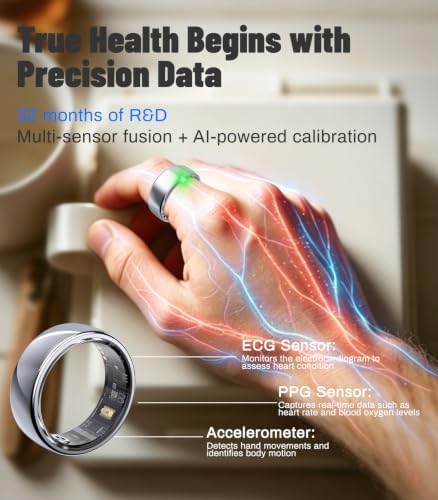AI Smart Ring for Women Men, Health Ring with AI Health Analysis - Image 3