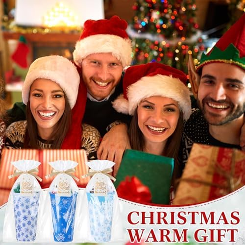 Glitopper 24 Sets/97 Pcs Christmas Snowflake Gifts Bulk Winter Party Favors - Image 4