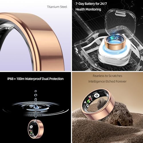 Smart Ring for Women & Men Fitness Sleep Heart Tracker - Image 5