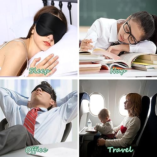 Eye Mask for Sleeping 2 Pack Sleep Masks for Men and Women - Image 6