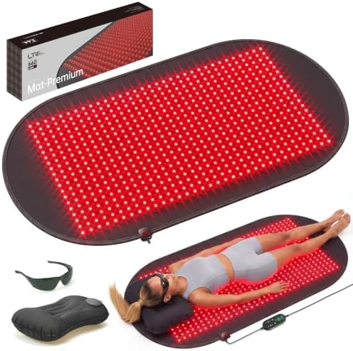 LTW Flagship 660 LEDs Red Light Therapy Mat for Body (46.8" x 25.6") by LTW