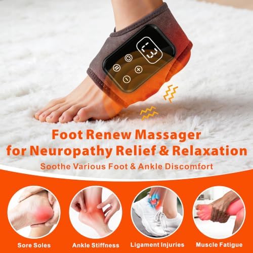 2026 Foot Renew Massager for Neuropathy Relief & Relaxation ,Gray (2-Pack) - Image 2