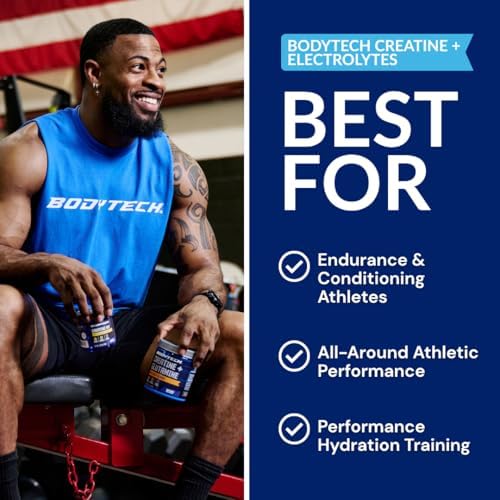 BodyTech Creatine HCl + Electrolytes Powder, Rocket Pop, 8.8 Oz - Image 7