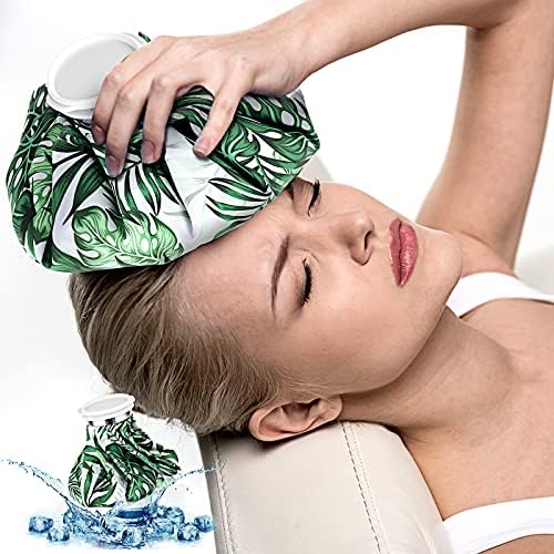 Shihanee 3 Pcs Ice Bags for Injuries Reuse, Green, Hawaii Style - Image 4