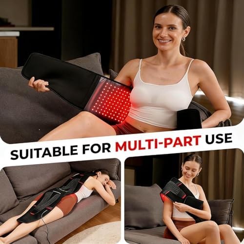 LTW Upgraded 210 LEDs Red Light Therapy Belt for Pain Relief, 49" x 9" - Image 6